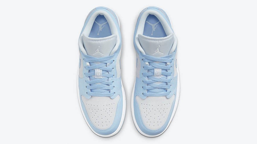 AIR JORDAN 1 LOW UNIVERSITY BLUE WOMENS - Image 5
