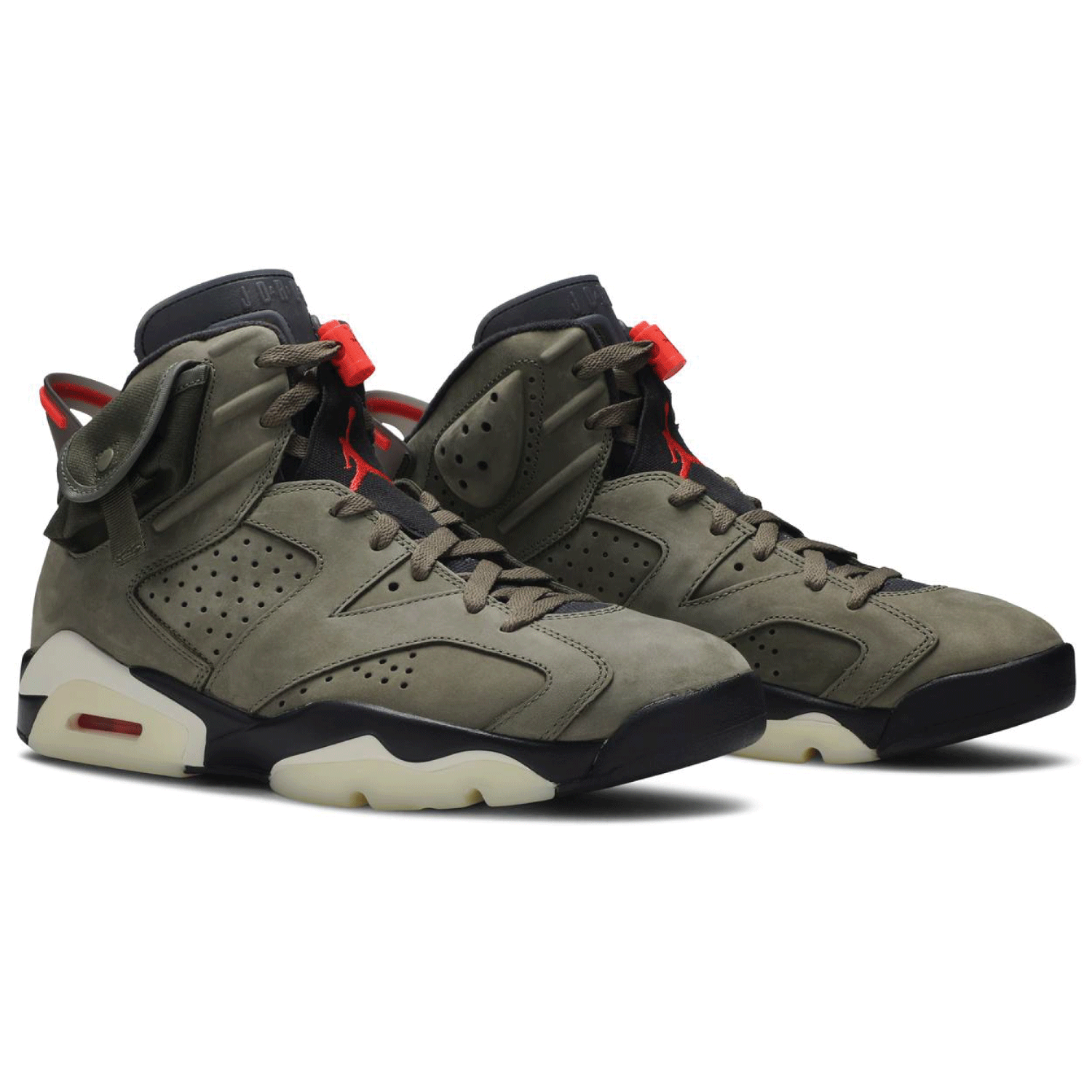 Travis Scott x Air Jordan 6 Retro Olive - Image 6