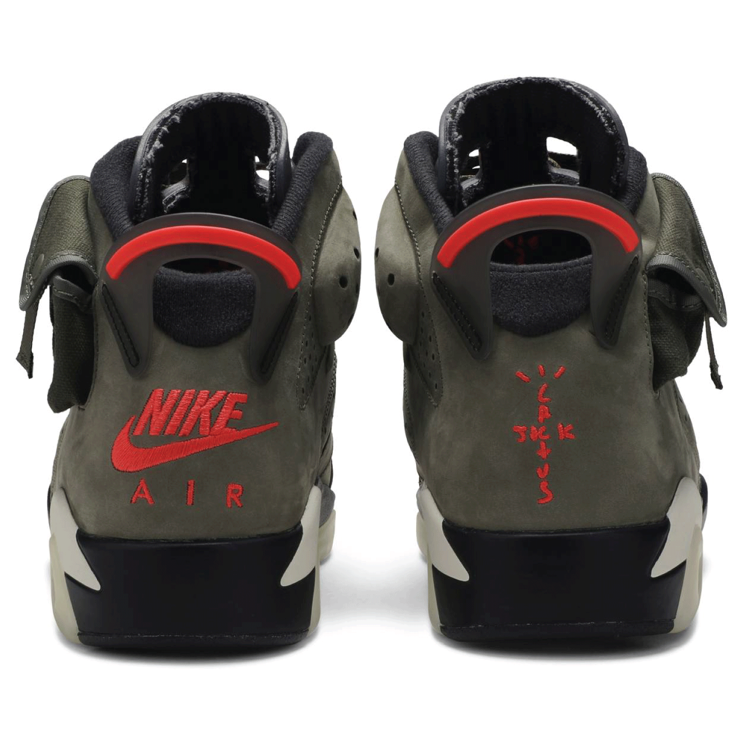 Travis Scott x Air Jordan 6 Retro Olive - Image 3