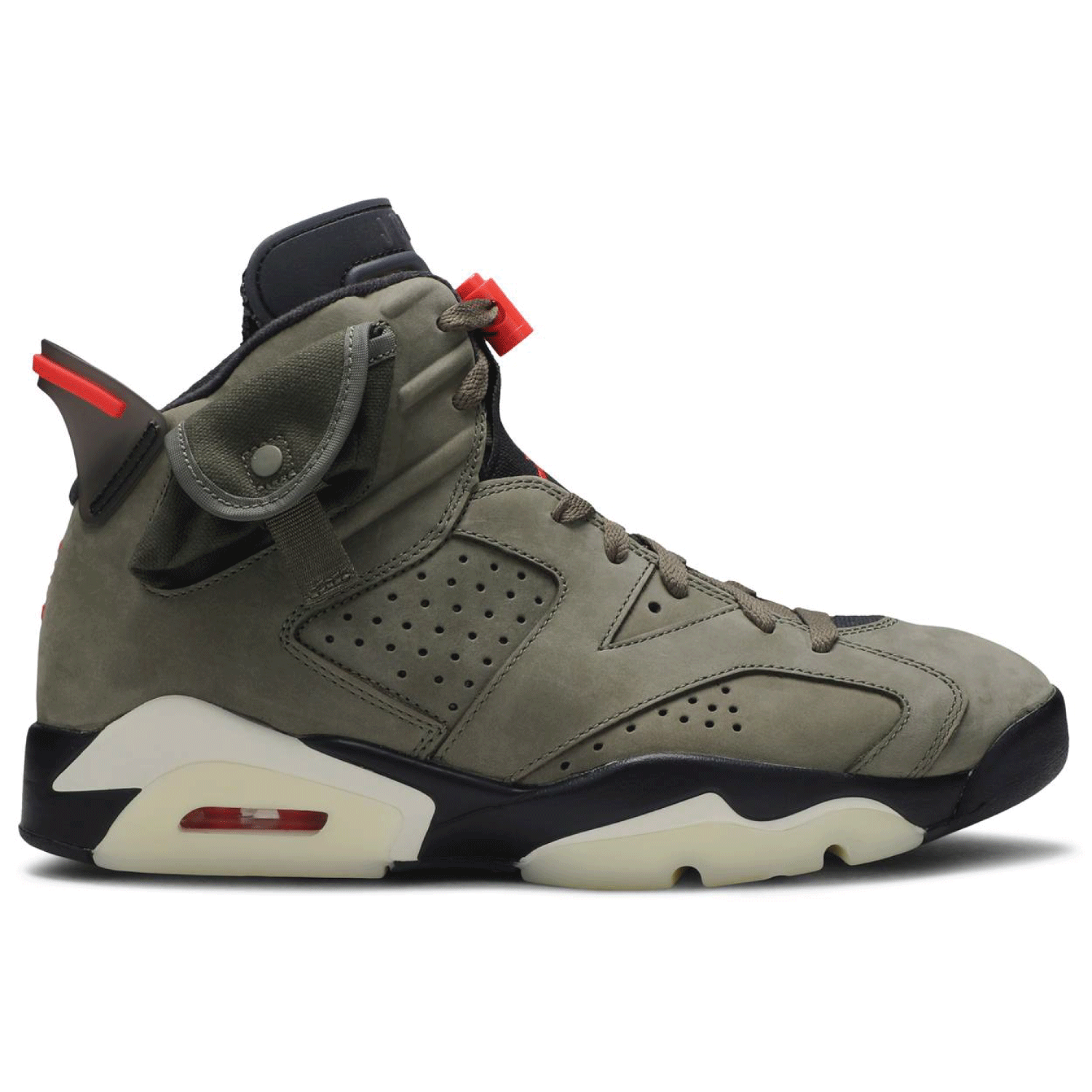 Travis Scott x Air Jordan 6 Retro Olive - Image 2