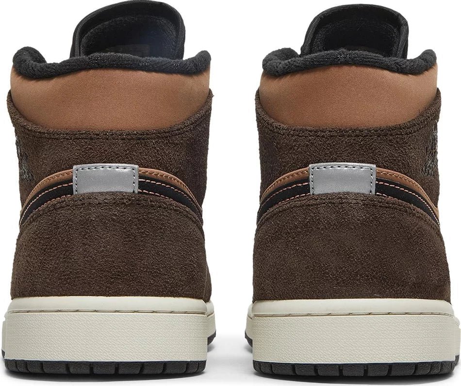Air Jordan 1 Mid SE 'Dark Chocolate' - Image 7