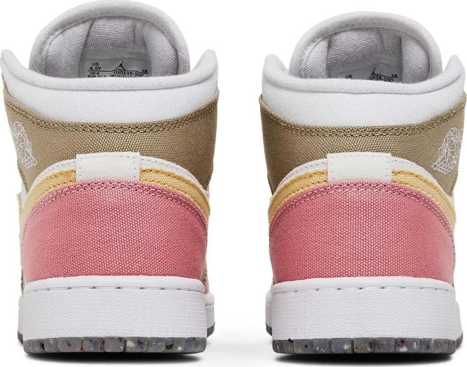 Air Jordan 1 Mid SE GS 'Pastel Grind' - Image 5
