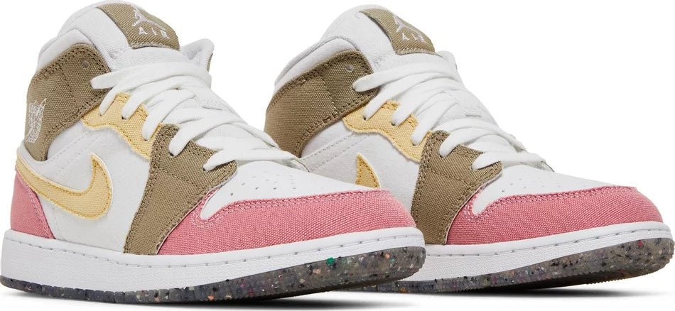 Air Jordan 1 Mid SE GS 'Pastel Grind' - Image 7