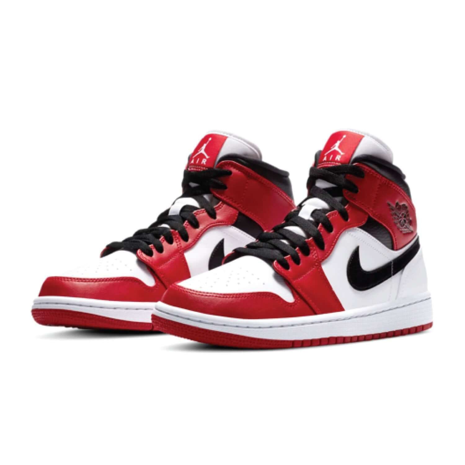 Air Jordan 1 Mid Chicago White - Image 8