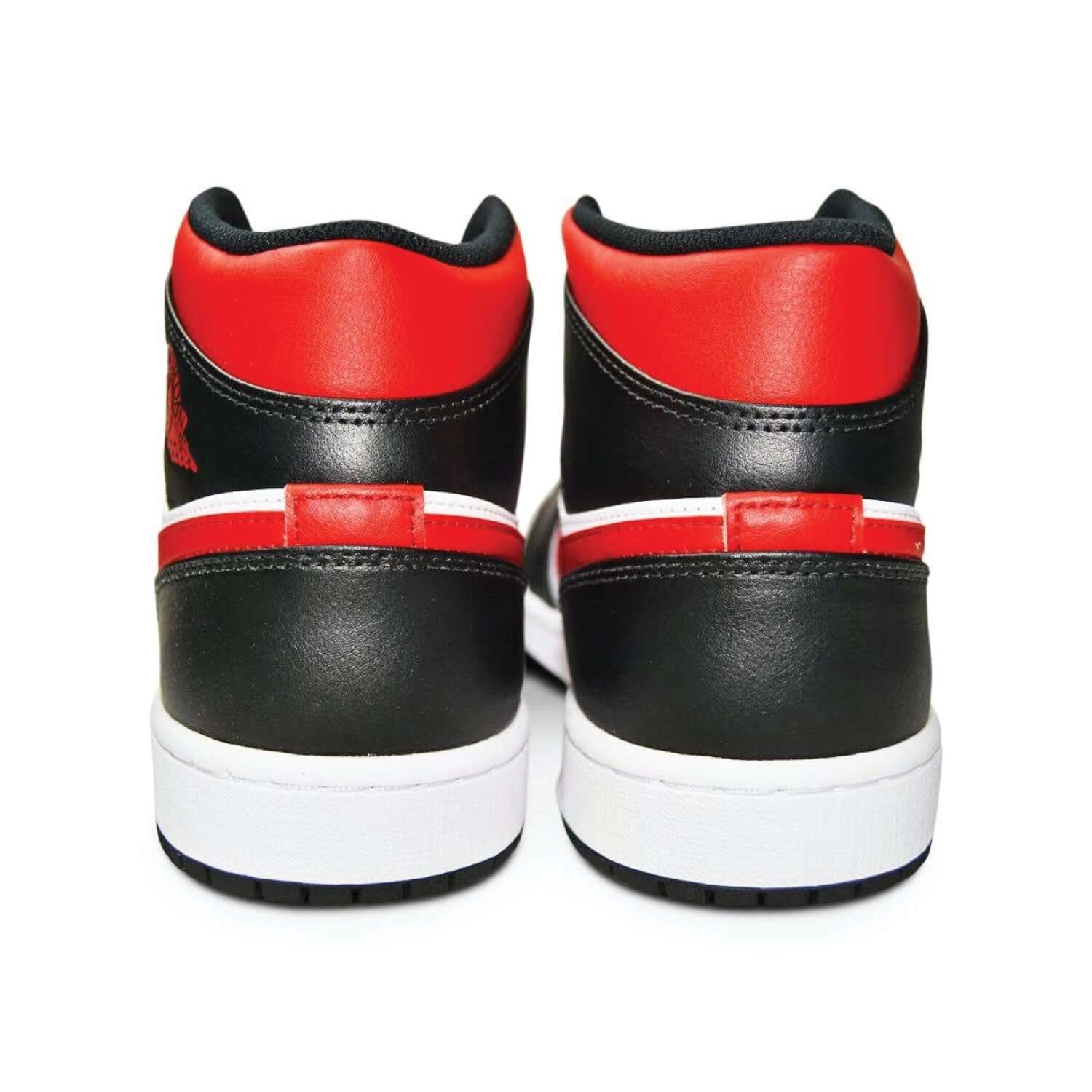 Air Jordan 1 Mid GS 'Bred Toe' - Image 3