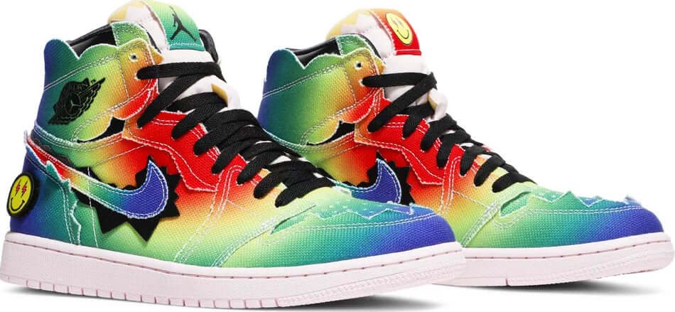 J Balvin X Air Jordan 1 Retro OG High 'Colores Y Vibras' - Image 4
