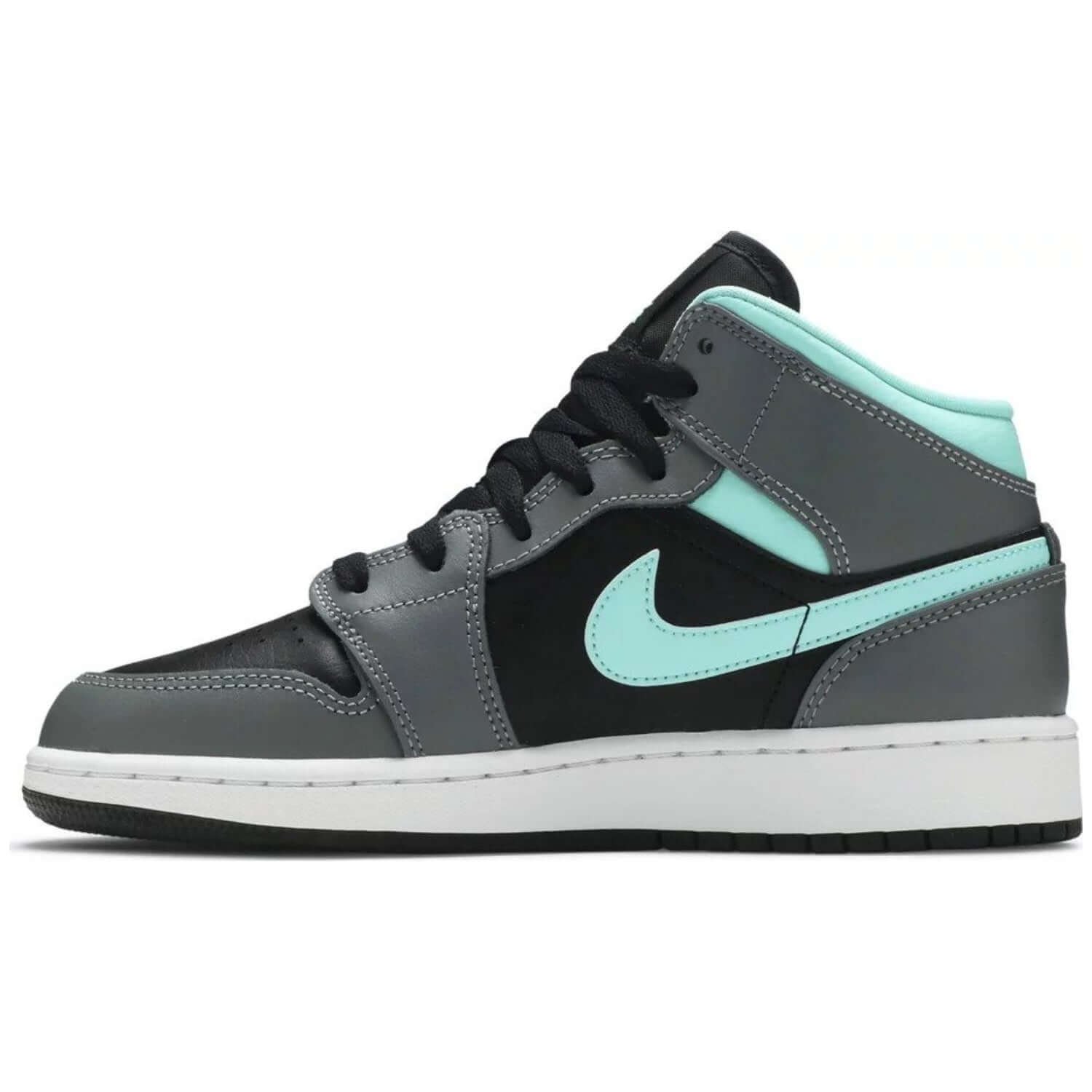 Air Jordan 1 Mid GS 'Grey Aqua' - Image 2