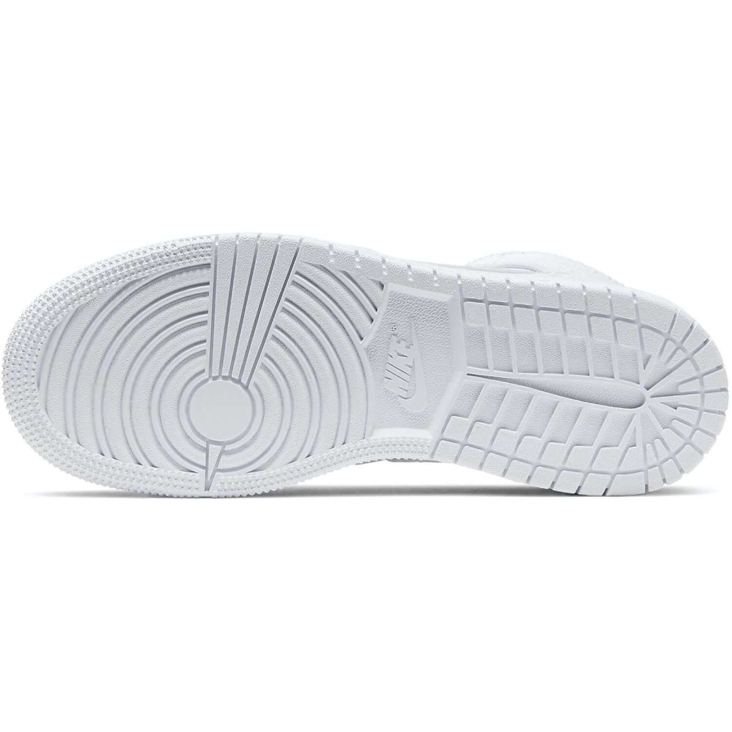 Air Jordan 1 Retro Mid GS 'Triple White' - Image 2