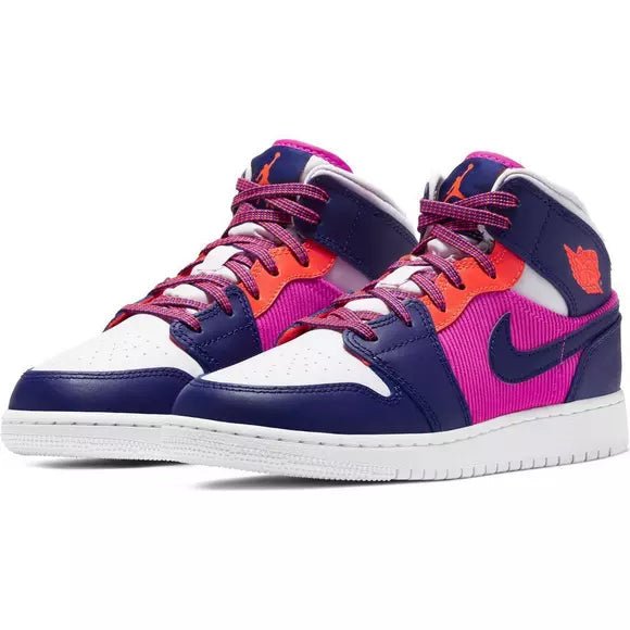 Jordan 1 Mid 'Fire Pink Barely Grape' - Image 3