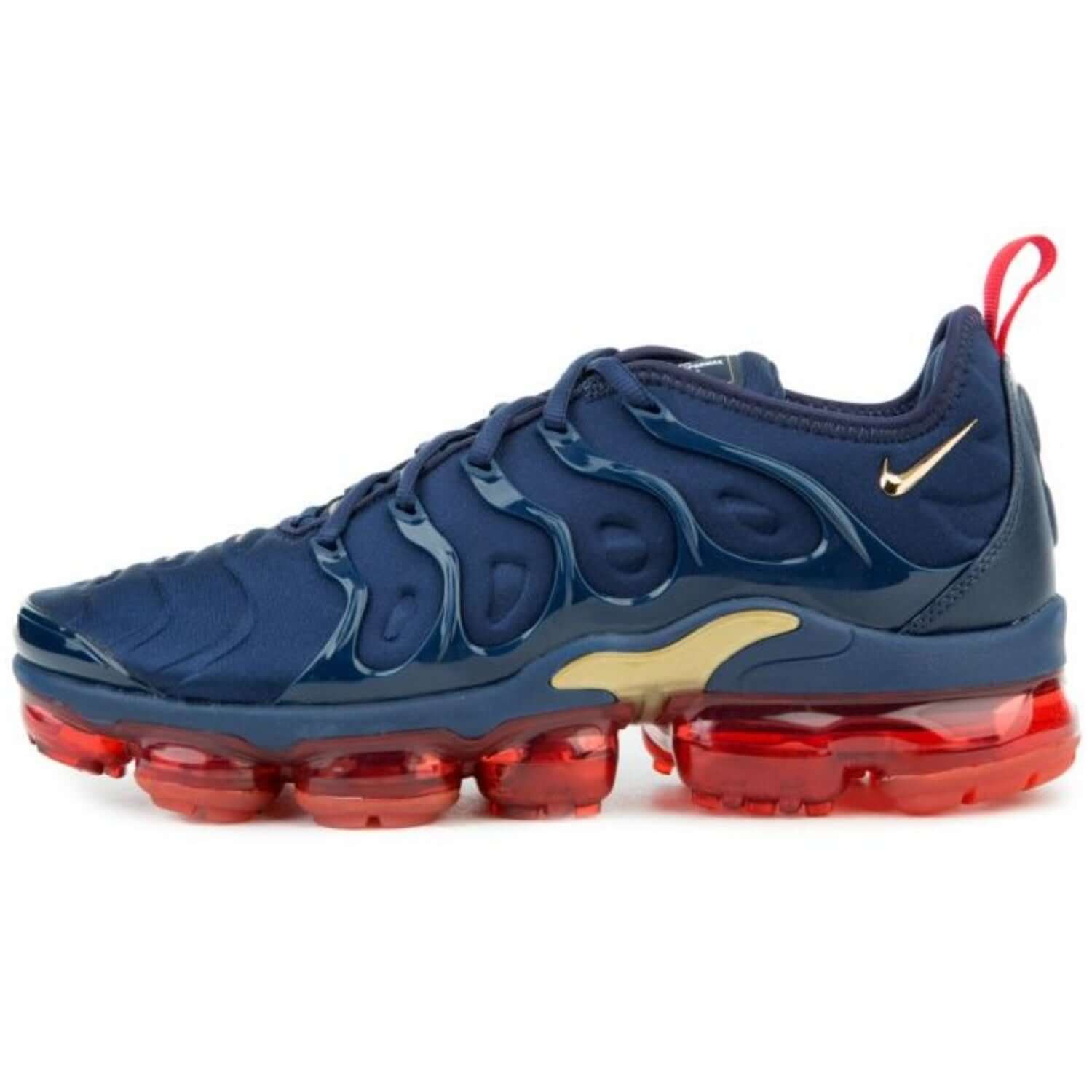 Air Vapormax Plus 'Midnight Navy/Metallic Gold-black' - Image 5